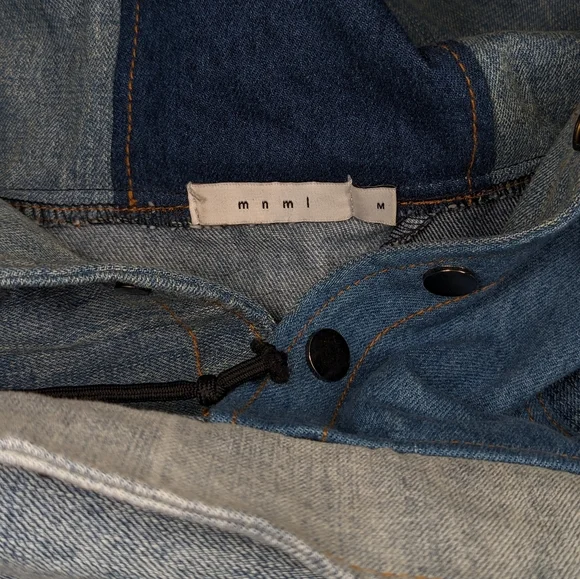 Patchwork Denim Pullover - Picture 3 of 10